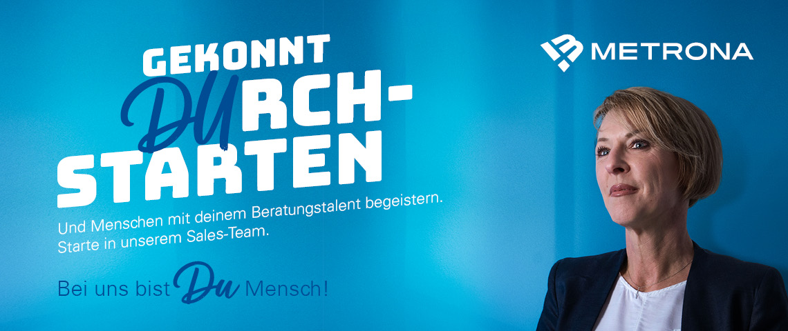 METRONA Stellenanzeige